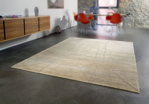 Tappeto contemporaneo - Songha - DESIGNERCARPETS Drechsle - a motivi / in canapa / in lana