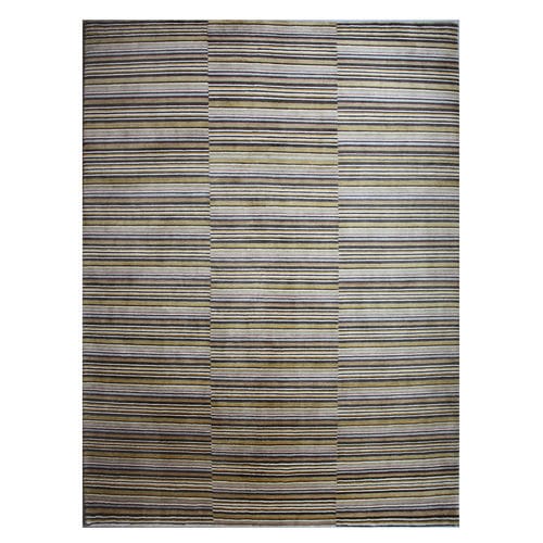 Tappeto contemporaneo - Pangden  - DESIGNERCARPETS Drechsle - a righe / in seta / rettangolare