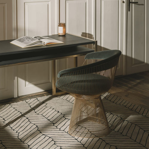 Tappeto contemporaneo - Atlas - DESIGNERCARPETS Drechsle - a motivi / in seta / in lana del Tibet