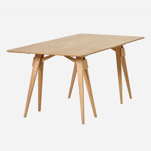 Tavolo contemporaneo - ARCO - DESIGN HOUSE STOCKHOLM - in rovere / in MDF / con supporto in legno massiccio