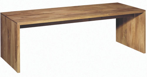 Tavolo contemporaneo - TA01 PONTE - e15 - in rovere / in noce / in legno massiccio