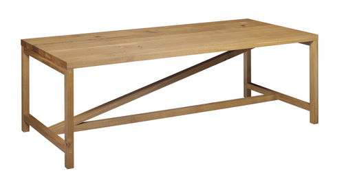 Tavolo contemporaneo - TA21 PLATZ - e15 - in rovere / in legno massiccio / in legno oliato