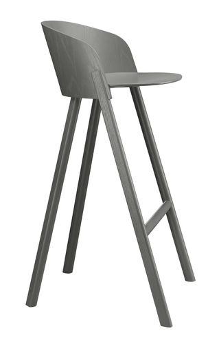 Sedia alta contemporanea - ST12 OTHER - e15 - da interno / in rovere / in compensato stampato