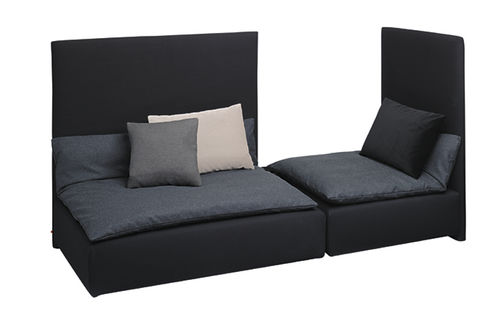 Divano modulare - SF03 SHIRAZ - e15 - contemporaneo / in tessuto / in pelle