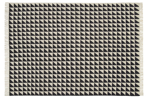 Tappeto contemporaneo - CP04 IZA - e15 - con motivi geometrici / in lana / rettangolare