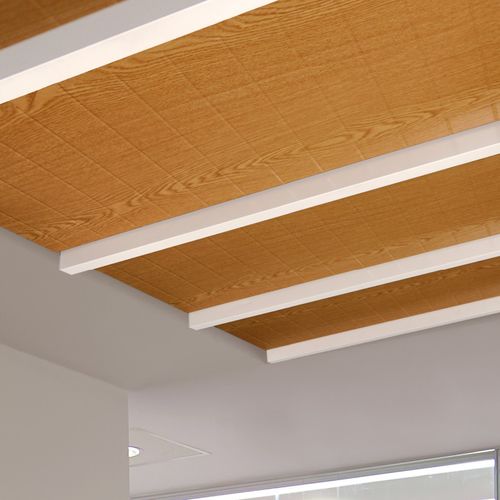 Baffle acustico in alluminio - MIX IN - Atena spa - in acciaio / da soffitto / rettangolare