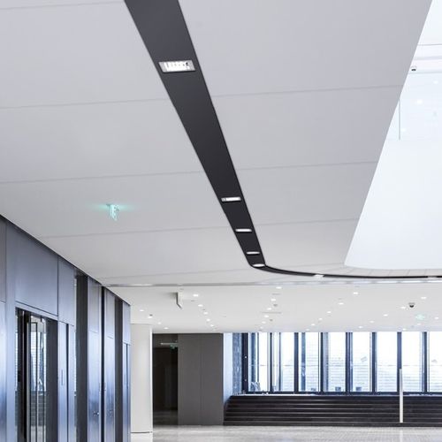 Controsoffitto in acciaio - BRETT | CORRIDOR AG - Atena spa - in pannelli / per ufficio / per sala conferenze