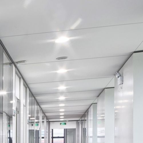 Controsoffitto in acciaio - BRETT | CORRIDOR SC - Atena spa - in pannelli / per ufficio / per sala conferenze
