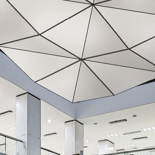 Controsoffitto in alluminio - DIAMOND SYSTEM - Atena spa - in acciaio / a rete / in pannelli