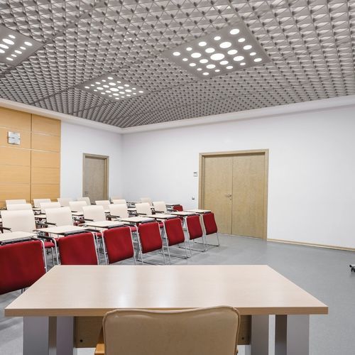 Controsoffitto in alluminio - TRIGON T24 - Atena spa - in acciaio / in pannelli / da interno