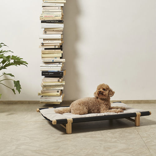 Letto per cane in tessuto - BERBERÉ - OPINION CIATTI - in pelle / in frassino / marrone