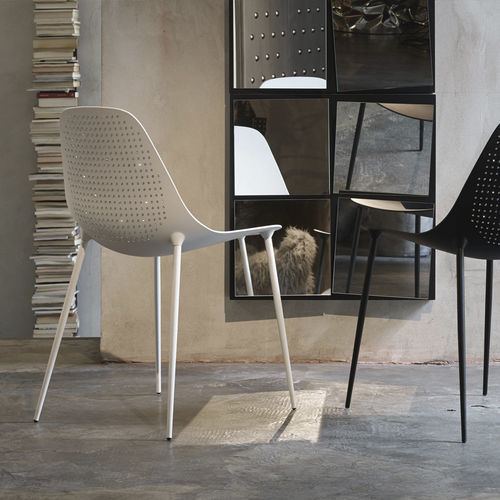 Sedia contemporanea - MAMMAMIA DIAMOND - OPINION CIATTI - da interno / in alluminio / in acciaio galvanizzato