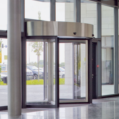 Porta d'ingresso - KTV  - dormakaba - in metallo / girevole / contemporanea