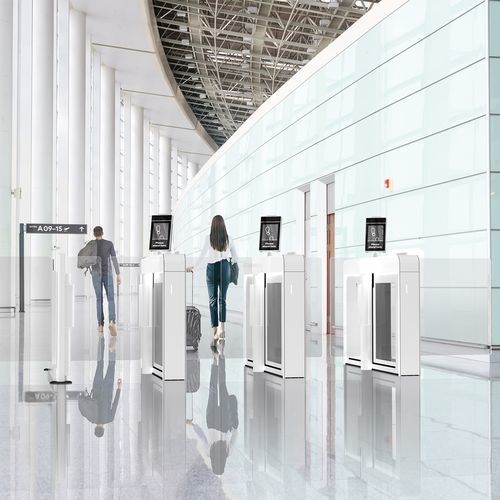 Varco rapido per controllo accesso - ARGUS AIR - dormakaba - di sicurezza / in vetro / in alluminio