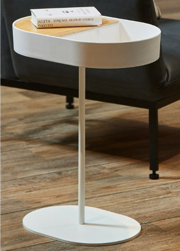 Tavolo d'appoggio contemporaneo - CICOGNA - pieperconcept - in rovere / impiallacciato in legno / in melaminico