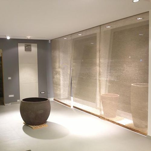 Membrana tessile in filo metallico - JUTA - TTM ROSSI SRL - in juta / per controsoffitto / per interni