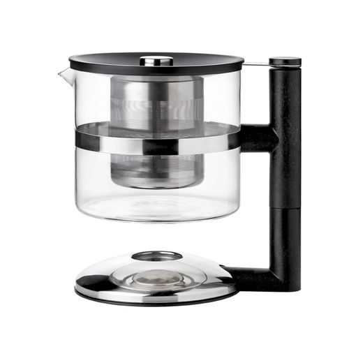 Teiera in acciaio inossidabile - T - STELTON - in vetro / in plastica / contract