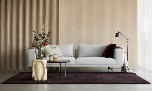 Divano contemporaneo - VIPP610 - VIPP - in lana / in pelle / per cuscini