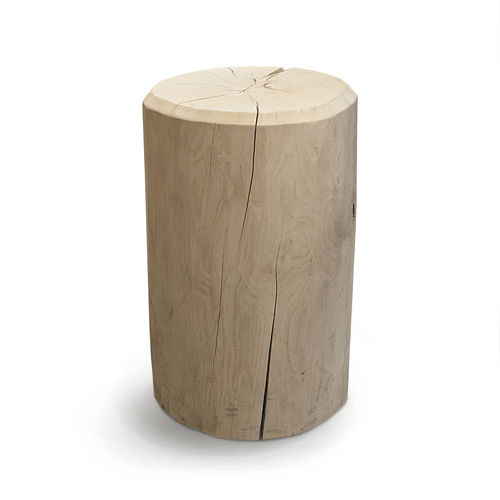 Sgabello contemporaneo - SEATING - Fantoni - in legno / rotondo / contract