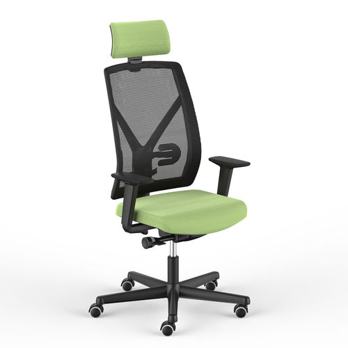 Sedia da ufficio contemporanea - DOTWAY - Fantoni - in tessuto / imbottita / ergonomica