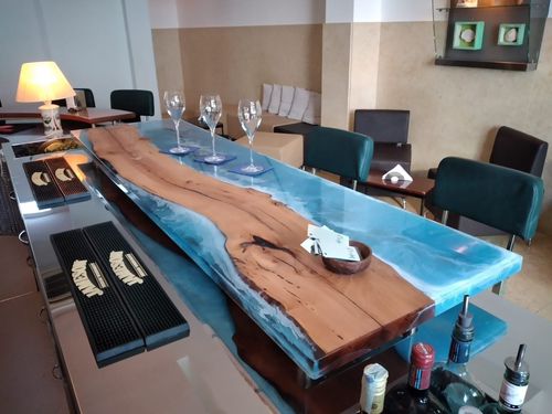 Bancone da bar - ANTICO TRENTINO DI LUCIO SRL - da cucina / in legno / dritto