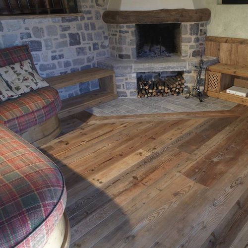 Parquet multistrato - OLD FIR - ANTICO TRENTINO DI LUCIO SRL - in abete invecchiato / oliato / da incollare