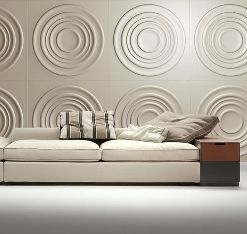 Pannello decorativo di rivestimento - LIGHT-B : RING - Effepimarmi - da parete / per interni / in materiale riciclato
