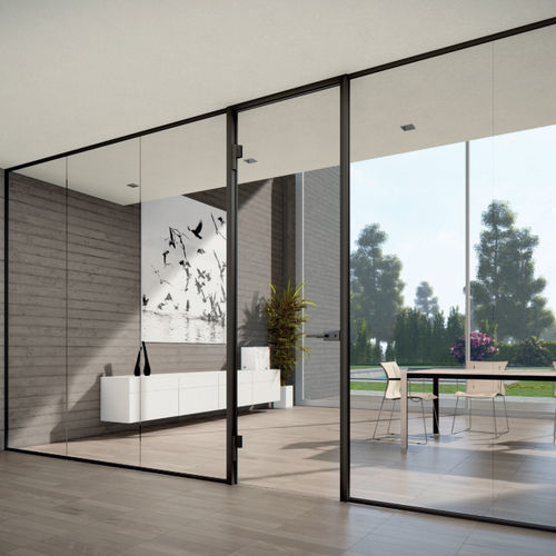Profilo in alluminio - Striqe P35E - Colcom - per parete / prefabbricato / sistema completo