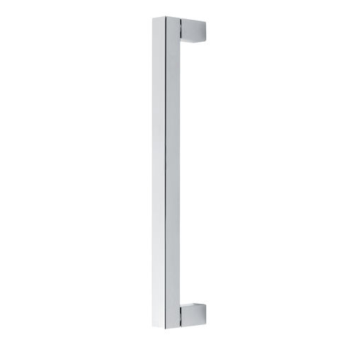 Maniglia a tirante per porta - SQUARE - METALGLAS - in alluminio anodizzato / contemporanea / cromata