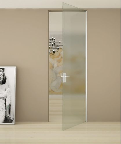 Maniglia per porta a vetri - NEWS MAGNETIC MV-100 - METALGLAS - in metallo / contemporanea / cromata