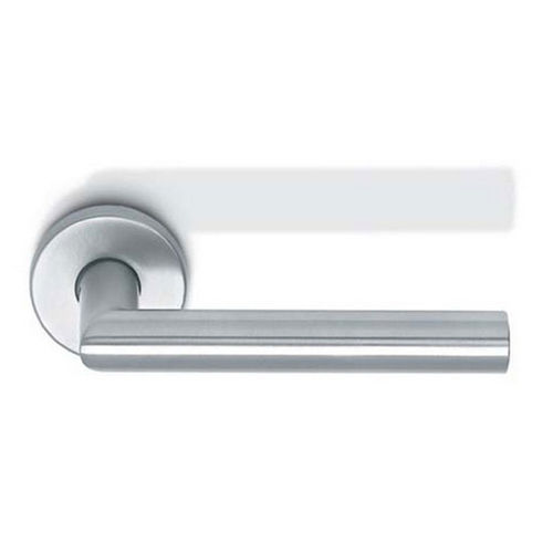 Maniglia per porta a vetri - L-FORM 90 V-101  - METALGLAS - in metallo / contemporanea / cromata