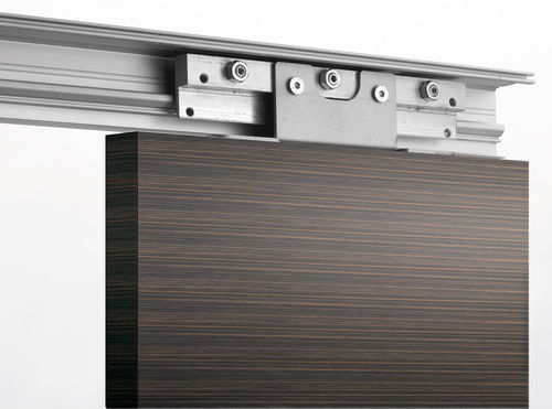 Sistema scorrevole per porta - EVOLUTION V-5140  - METALGLAS - per porta in legno