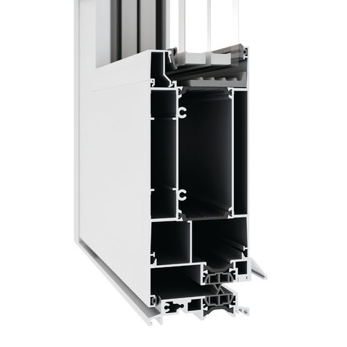 Porta da interno - S.80 HD - Sunroom S.p.A. - in poliammide / a libro / contemporanea