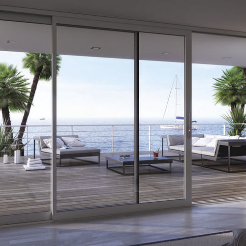 Porta d'ingresso - S.85 HD - Sunroom S.p.A. - in poliammide / scorrevole / a libro
