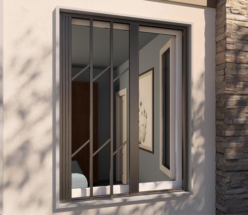 Porta per esterni - MODEL P.450 - Sunroom S.p.A. - in metallo / in acciaio / in acciaio galvanizzato