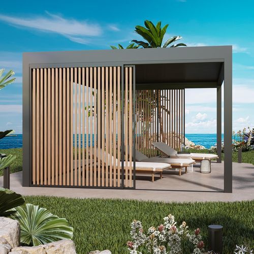 Frangisole in alluminio - SUNSHADOW - Sunroom S.p.A. - per veranda / verticale / orizzontale