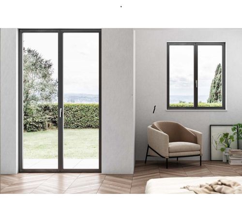 Porta da interno - S.85 MINIMAL - Sunroom S.p.A. - in alluminio / scorrevole / contemporanea