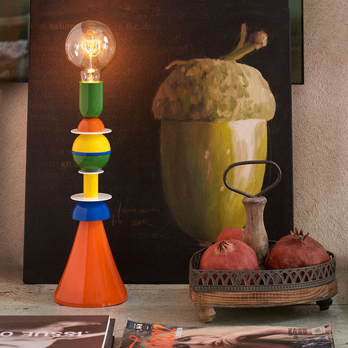 Lampada da terra - OTELLO - SLIDE - in alluminio / contemporanea / con cavo
