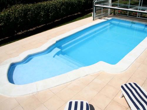 Piscina monoblocco - MDP BEACH - Mon de Pra - da esterno / interrata / in poliestere