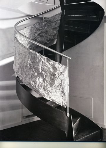 Tela metallica in acciaio inossidabile - SILK WAVE 350 - MC&I - per parete / per facciate / per muro