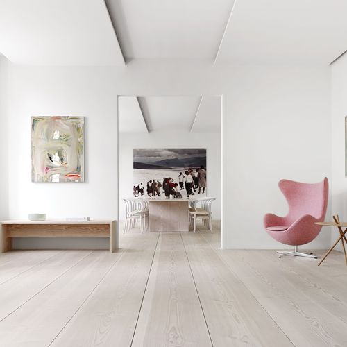 Parquet massello - Dinesen - in douglas / a spina di pesce / oliato