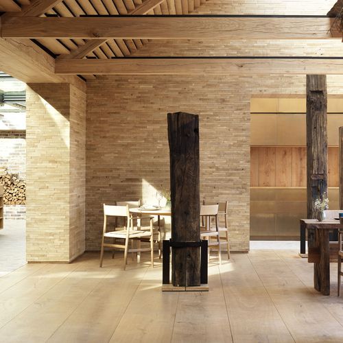 Parquet massello - HEARTOAK - Dinesen - in rovere / ponte di barca / oliato