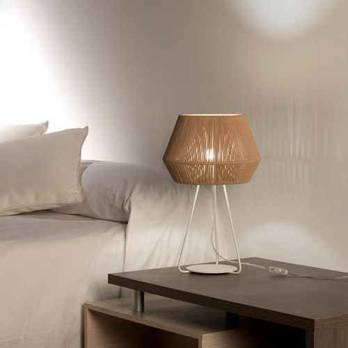 Lampada da tavolo - BANYO - Ole! Lighting - in metallo / in corda / contemporanea