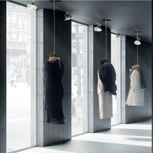 Faretti a binario LED - FOX - Ole! Lighting - tondo / in alluminio / per negozio
