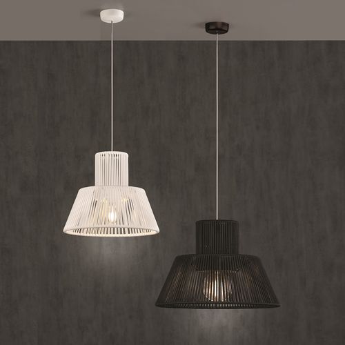 Lampada a sospensione - NELA - Ole! Lighting - in corda / contemporanea / con cavo