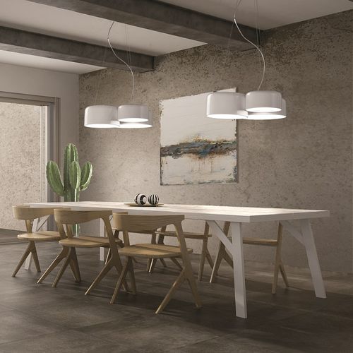 Lampada a sospensione - POT - Ole! Lighting - in metallo / in acrilico / contemporanea