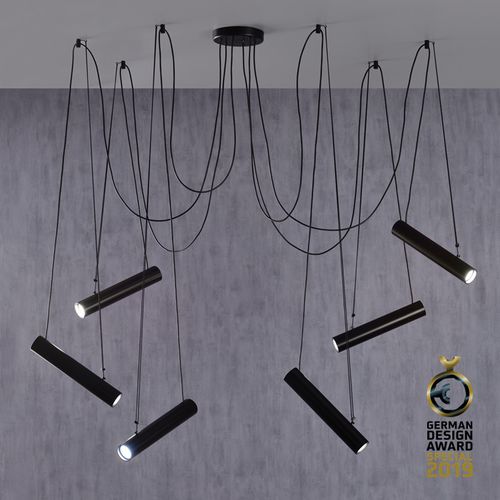 Lampada a sospensione - PEPO - Ole! Lighting - in alluminio / design minimalista / con cavo