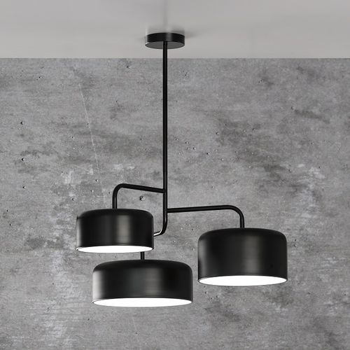Plafoniera contemporanea - TONO - Ole! Lighting - rotonda / in metallo / in acrilico