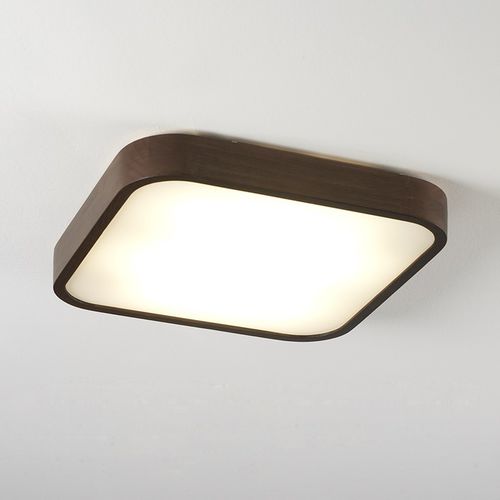 Plafoniera contemporanea - NATURE - Ole! Lighting - quadrata / rettangolare / in vetro
