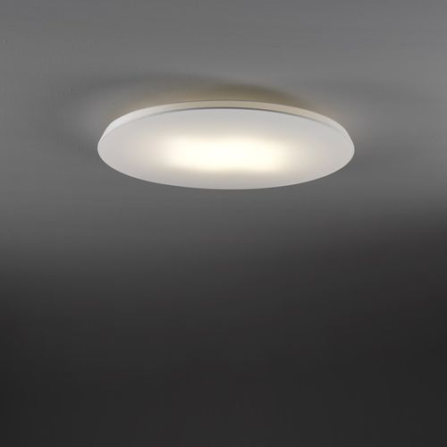 Plafoniera contemporanea - PLANE - Ole! Lighting - rotonda / in tela / LED